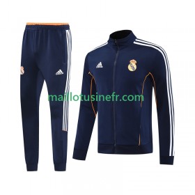 Real Madrid Ensemble Vestes d'entrainement 2025-26 Bleu